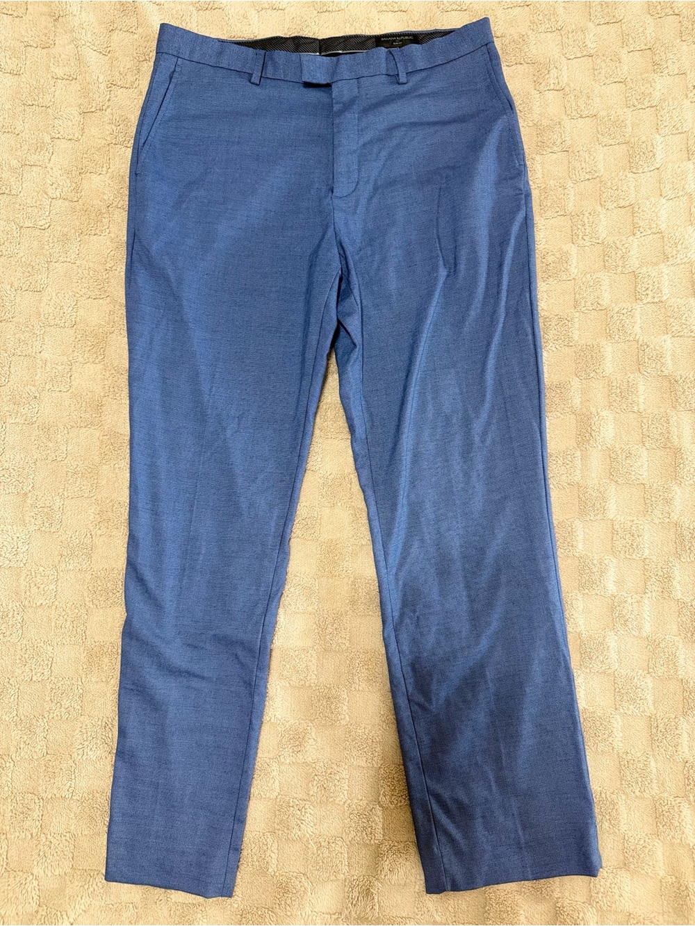 Banana Republic Men’s Slim Fit Blue Dress Pants 34x32 Stretch Trousers